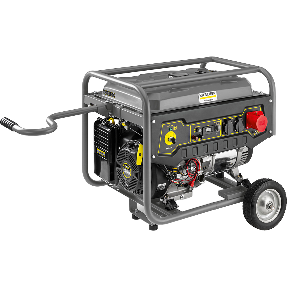 Generator electric KARCHER PROFESSIONAL PGG 8/3, 7000W, 4 timpi, benzina