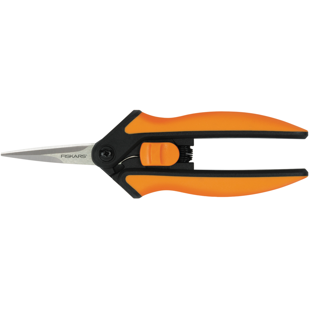 Foarfeca micro-tip FISKARS Solid SP13, otel inoxidabil, negru