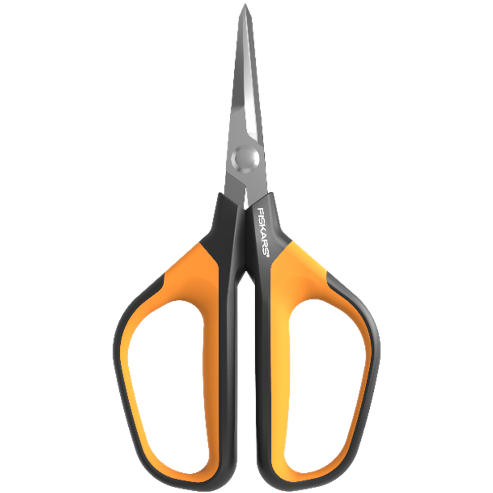 Foarfeca micro-tip FISKARS SP15 Solid, otel inoxidabil, negru