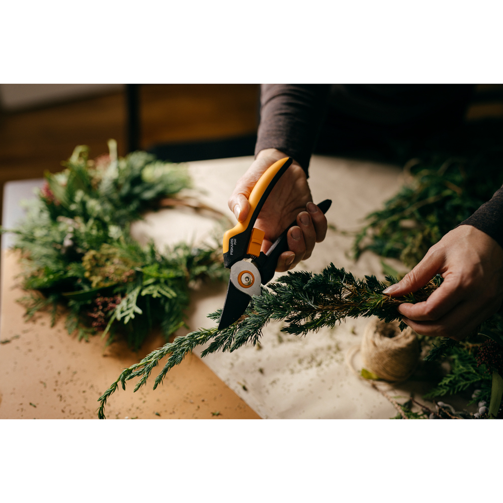 Foarfeca FISKARS Solid, marimea L, pas cu pas P341, otel, negru