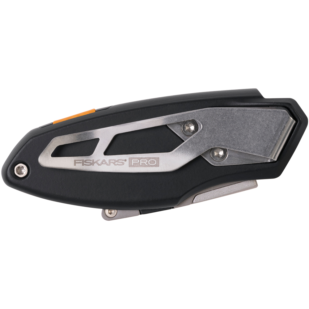 Cutit utilitar FISKARS CarbonMax, pliabil compact, metal, negru
