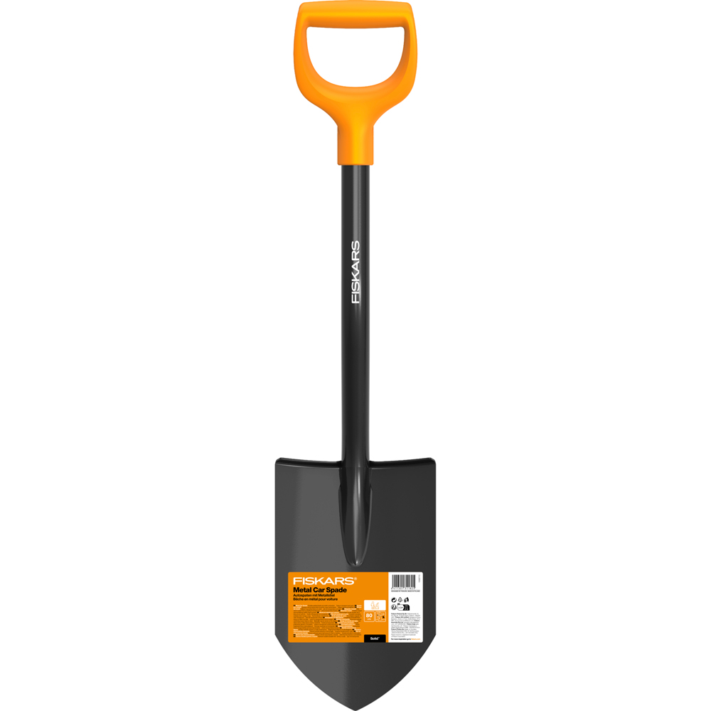 Cazma FISKARS Solid, metal, negru