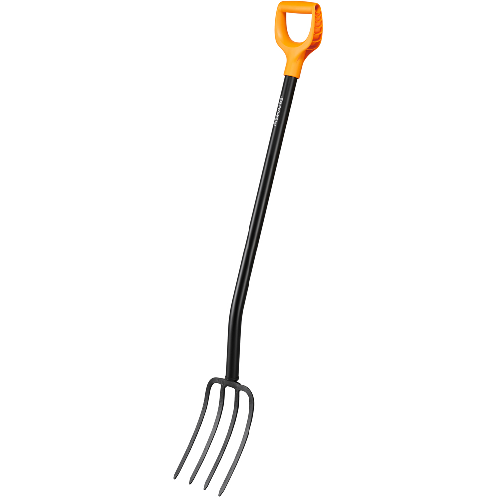 Furca FISKARS Solid, metal, negru