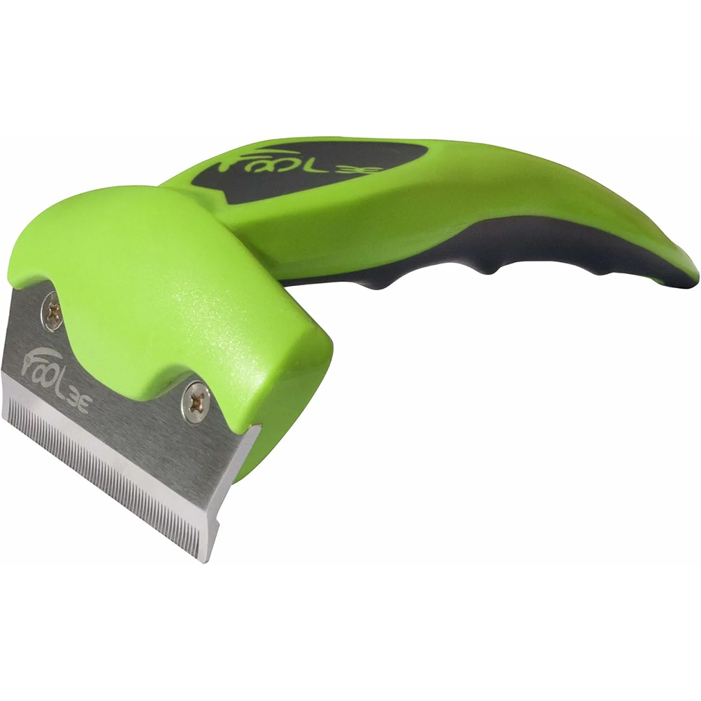 Trimmer caini FOOLEE M, 6.5 cm, verde