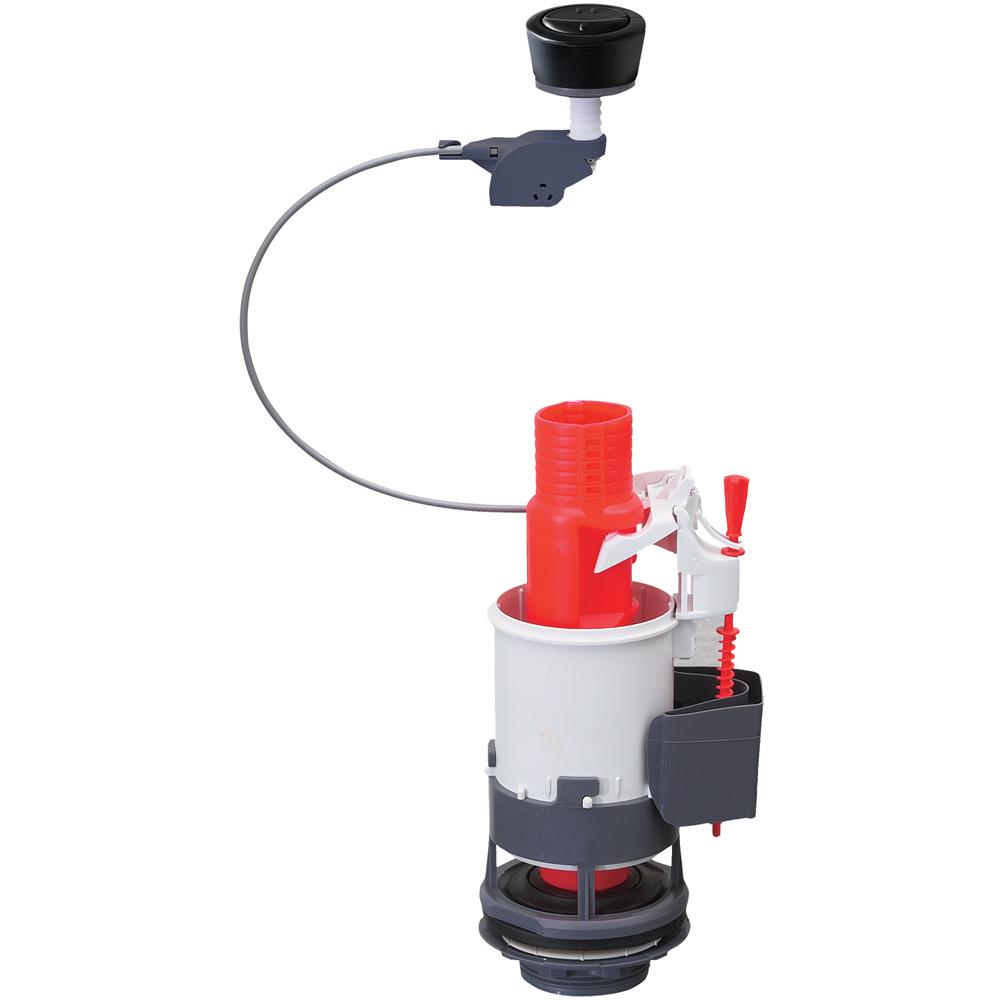Mecanism WC Wirquin 10950200, dubla actionare, negru mat