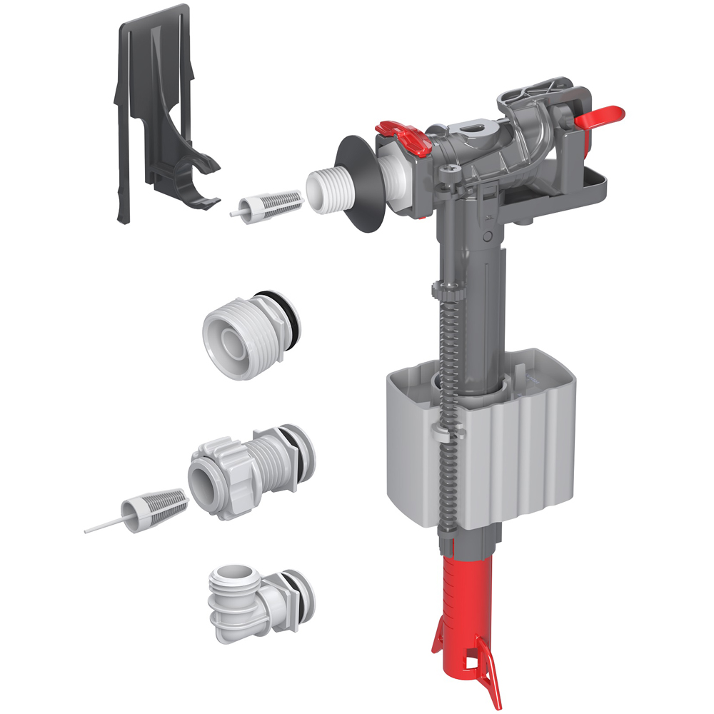 Robinet flotor WIRQUIN MultiFix 10950204, trei capete interschimbabile