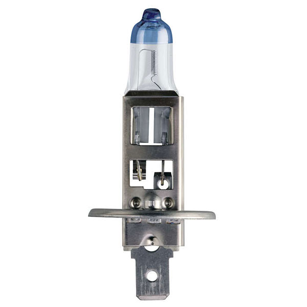 Bec auto far halogen PHILIPS H1 Vision Plus+60%, 12V, 55W, P14.5S, set 2 bucati
