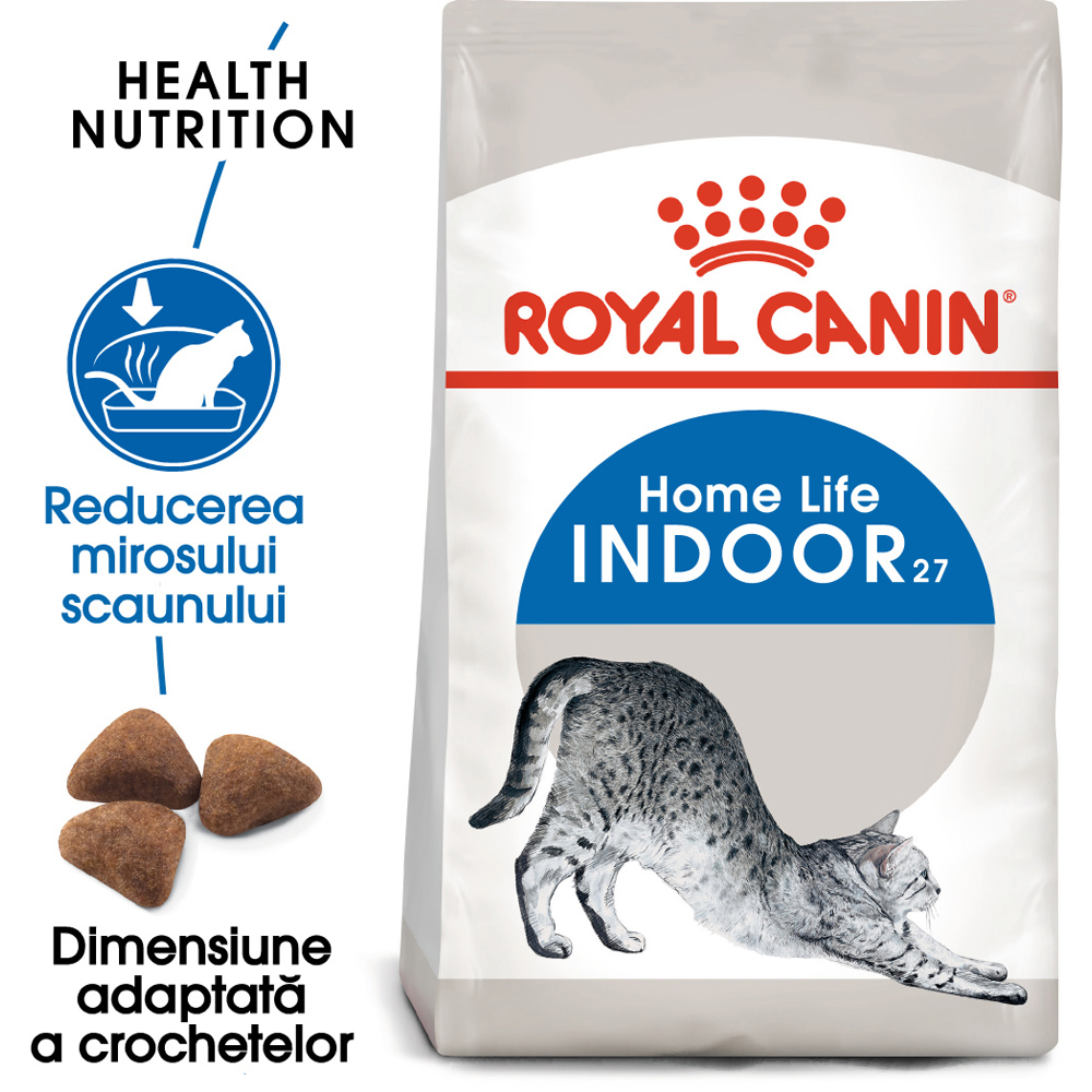 Hrana uscata pentru pisici ROYAL CANIN FHN Indoor, Adult, Pasare, 400 g