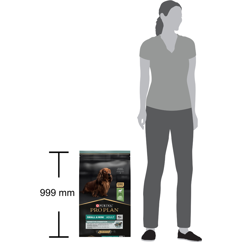 Hrana uscata pentru caini PURINA PRO PLAN Sensitive Digestion Small & Mini, Adult, Miel, 7 kg