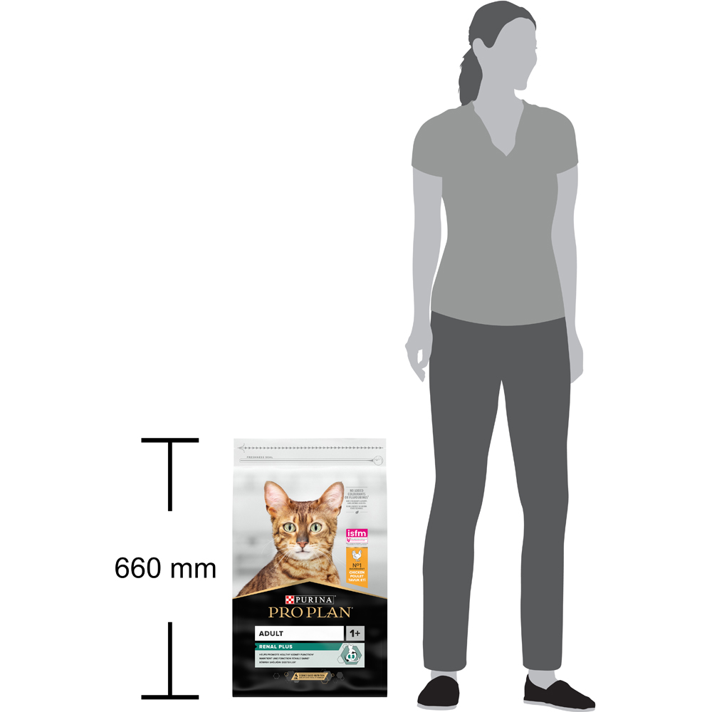 Hrana uscata pentru pisici PURINA PRO PLAN Renal Plus, Adult, Pui, 10 kg