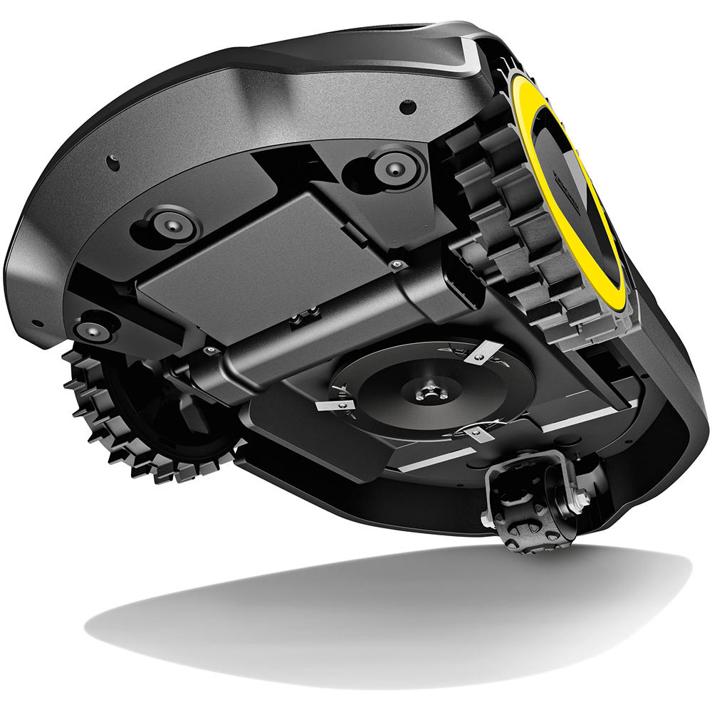 Robot de tuns iarba KARCHER RCX 4, 1500 mp, latime taiere 22 cm, autonomie 90 min, negru