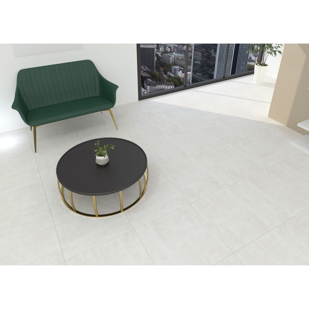 Gresie interior/exterior Greco Ivory, 60 x 60 cm, 8 mm, 1.8 mp2/cutie, PEI 3