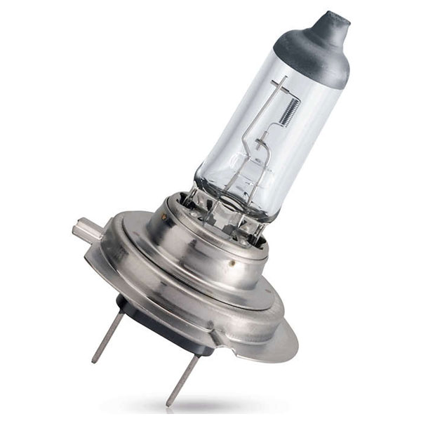 Bec auto far halogen PHILIPS H7 Vision Plus+60%, 12V, 55W, PX26D, set 2 bucati