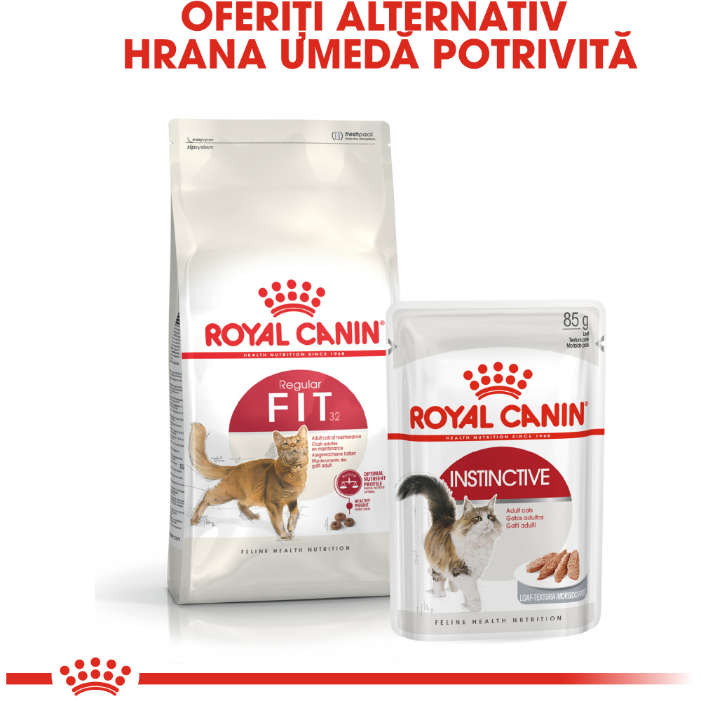Hrana uscata pentru pisici ROYAL CANIN FHN Fit 32, Adult, Pasare, 2 kg