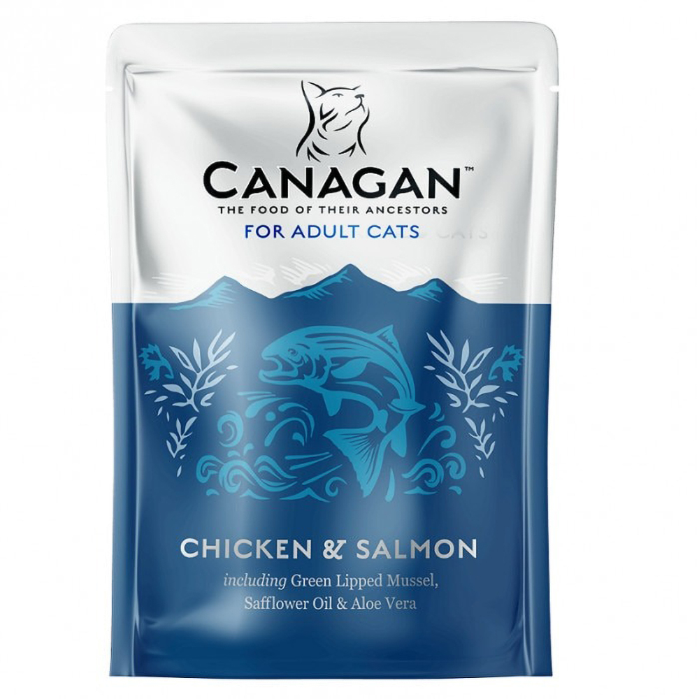 Hrana umeda pentru pisici CANAGAN Sterilised, Senior, Pui, 8 x 85 g g