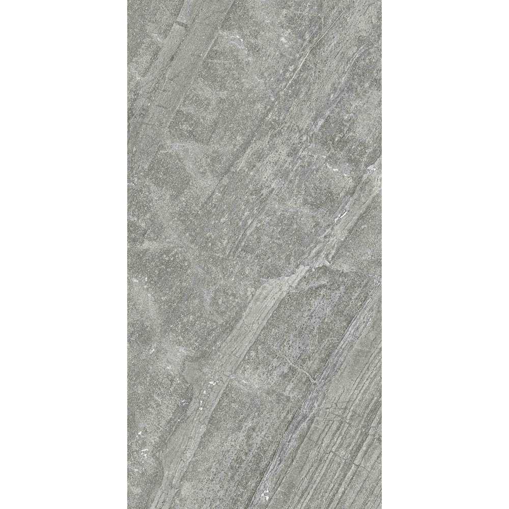 Gresie interior/exterior Hardrock, gri, portelanata, 60 x 120 cm, 1.44 mp/cutie, PEI 2