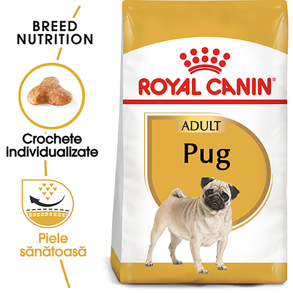 Hrana uscata pentru caini ROYAL CANIN BHN Pug, Adult, Pasare, 1.5 kg