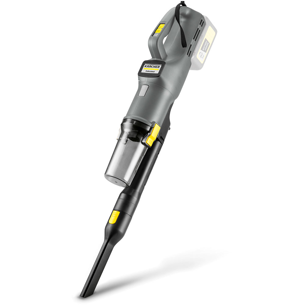 Aspirator vertical KARCHER PROFESIONAL LVS 1/2 Bp 1.394-112.0, 0.35l, autonomie max 45 min, gri antracit-negru