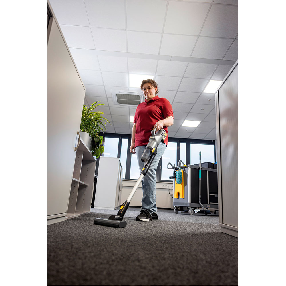 Aspirator vertical KARCHER PROFESIONAL LVS 1/2 Bp 1.394-112.0, 0.35l, autonomie max 45 min, gri antracit-negru