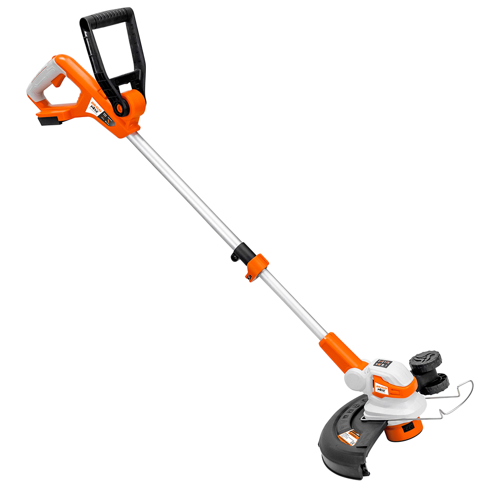 Trimmer electric gazon Ruris Bravo 14XE, Li-Ion 20V, 4Ah, diametru taiere 30cm