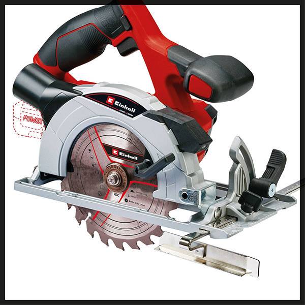 Fierastrau circular EINHELL TE-CS 18/150 Li - Solo, 18V, 4200mm, fara acumulator, rosu
