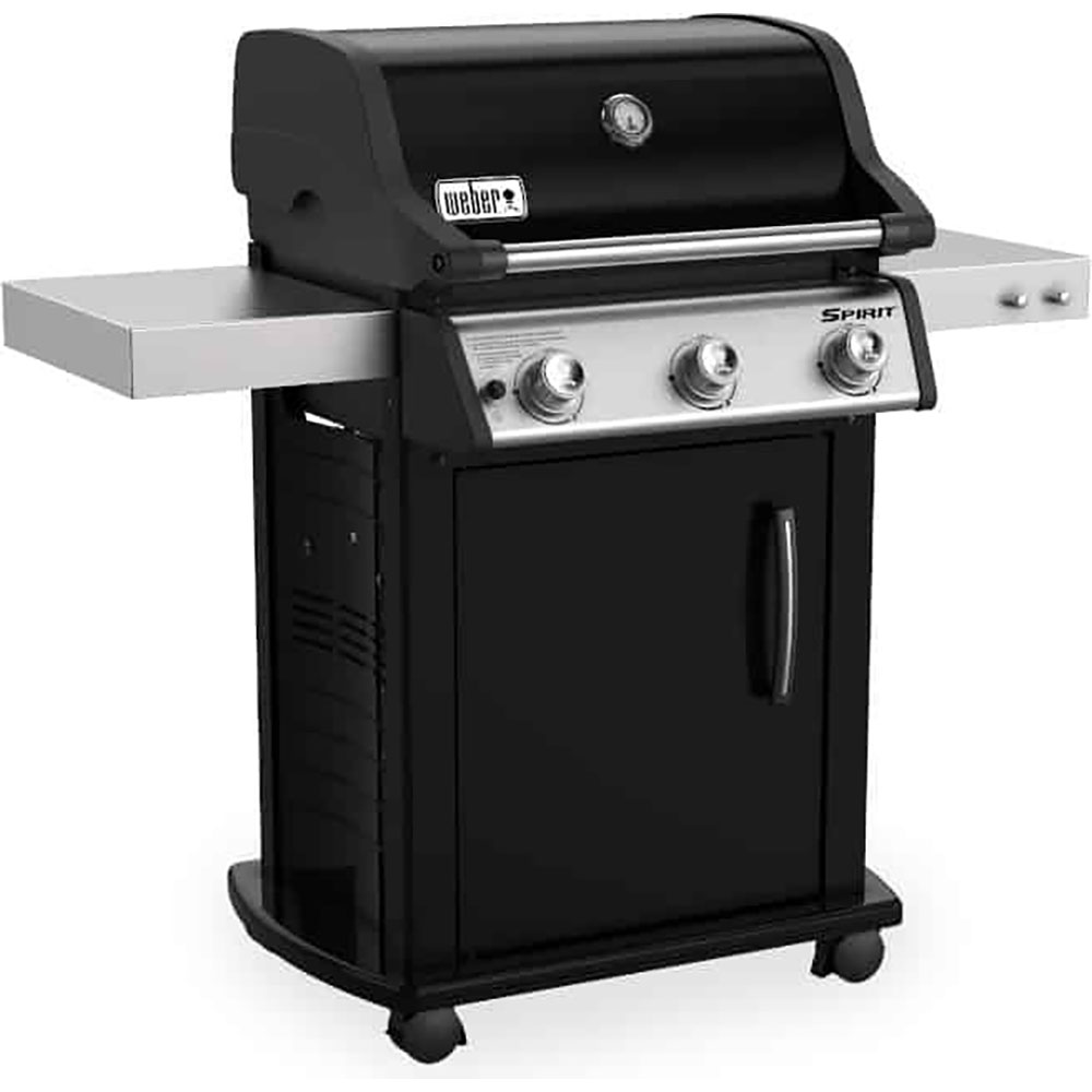 Gratar pe gaz WEBER Spirit E315, 2745cm2, negru