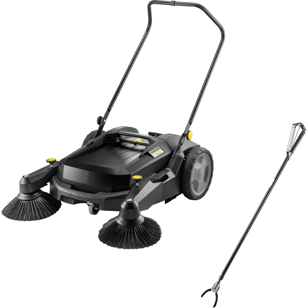 Masina de maturat manuala KARCHER KM 70/20 C 2SB Go Further, productivitate 3920 mp/h, recipient 20l, negru