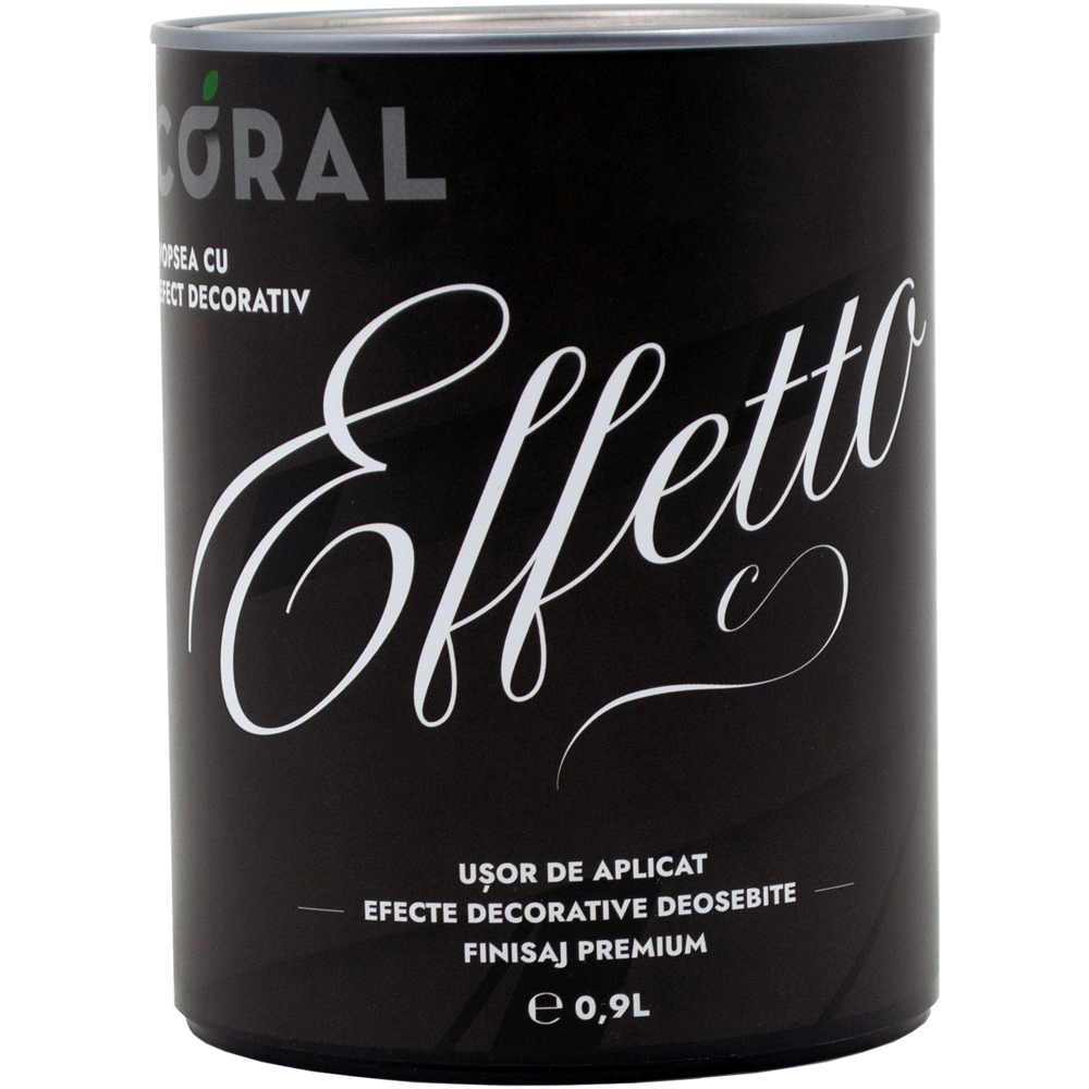 Vopsea decorativa CORAL Effetto, Foro, 0.9L
