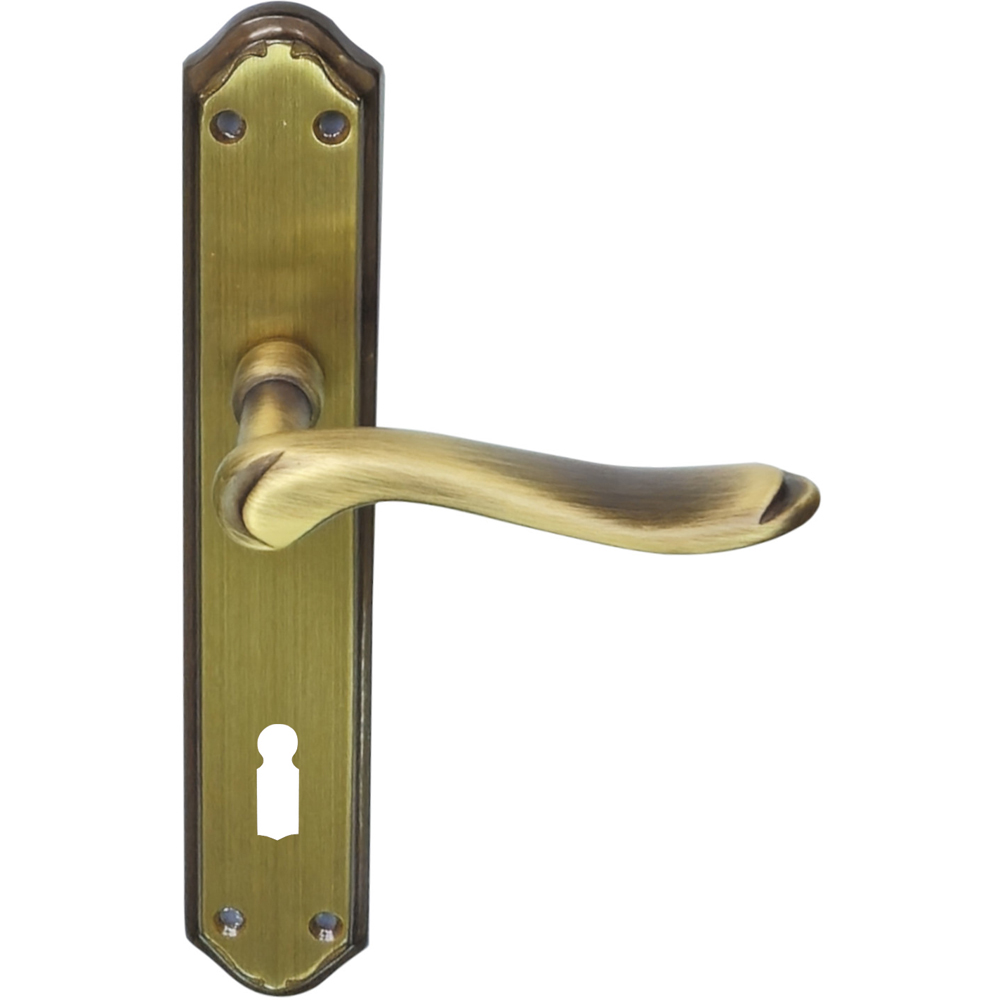 Maner usa cu sild VEROFER Fiore, alama, 120 mm, bronz