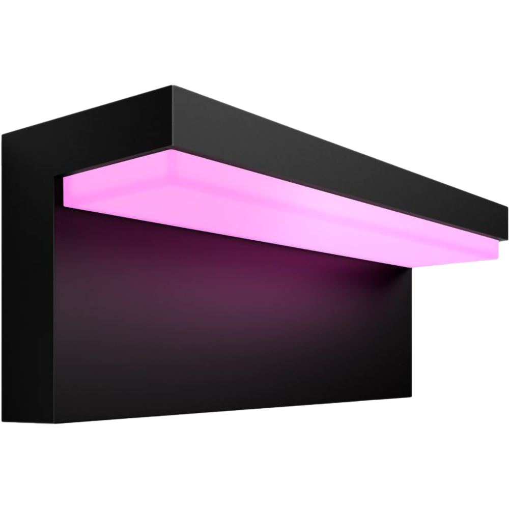 Aplica LED PHILIPS HUE Nyro, 13.6W, 1020lm, IP44, negru