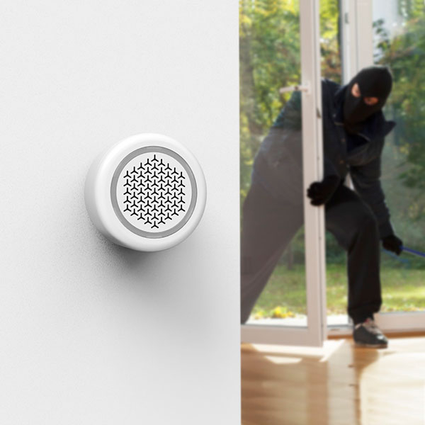Sirena de interior wireless HAMA 176590, Wi-Fi, alb