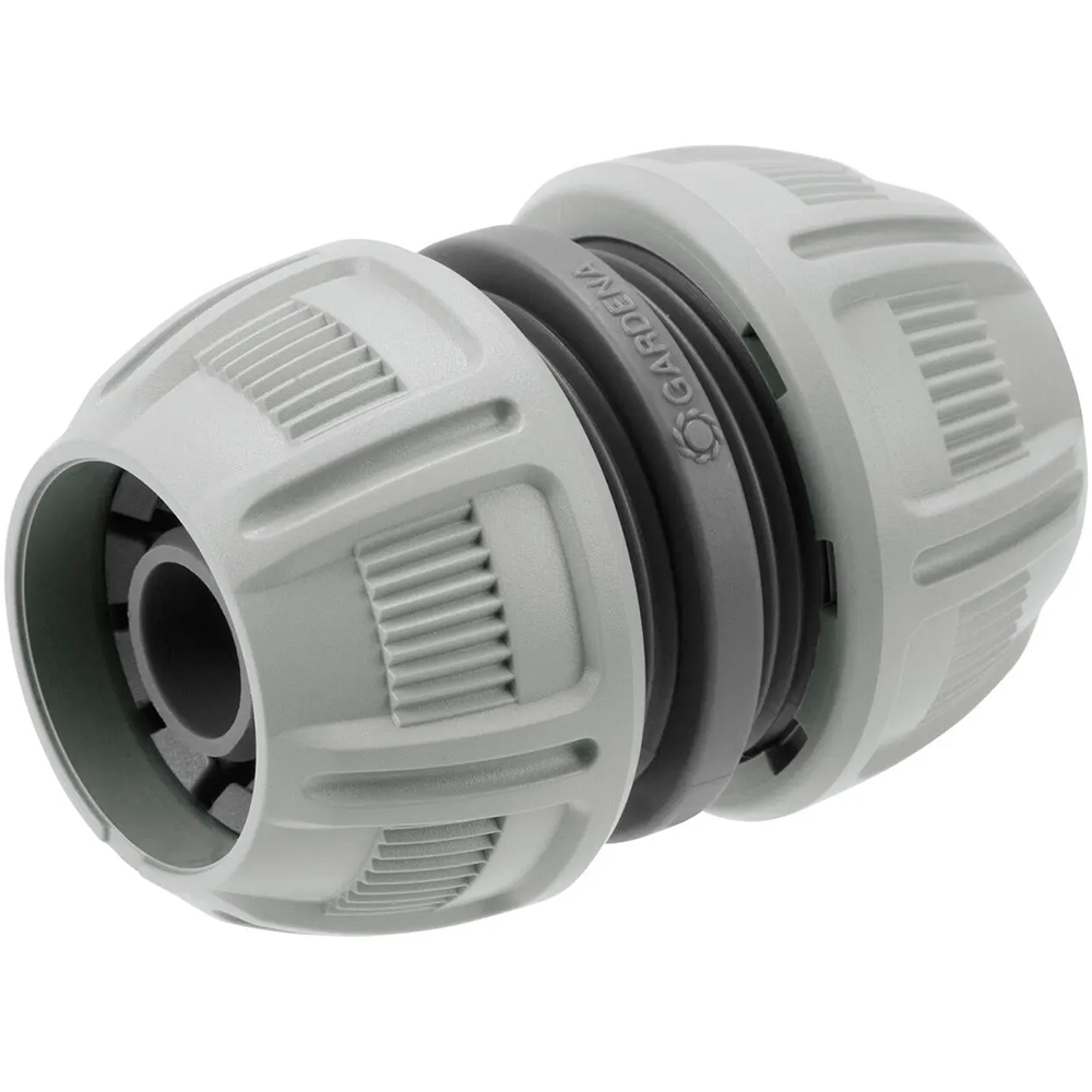 Conector furtun GARDENA 18232 50, plastic, gri