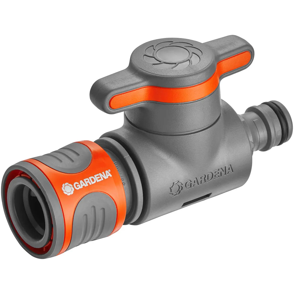 Valva GARDENA 18267 20, plastic, gri