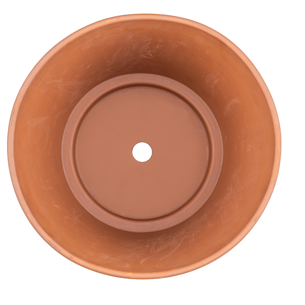 Ghiveci DEROMA Cono, D32 cm, maro