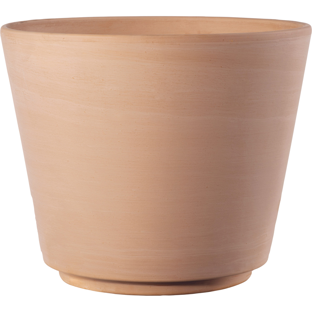 Ghiveci DEROMA Cono, D24 cm, maro deschis