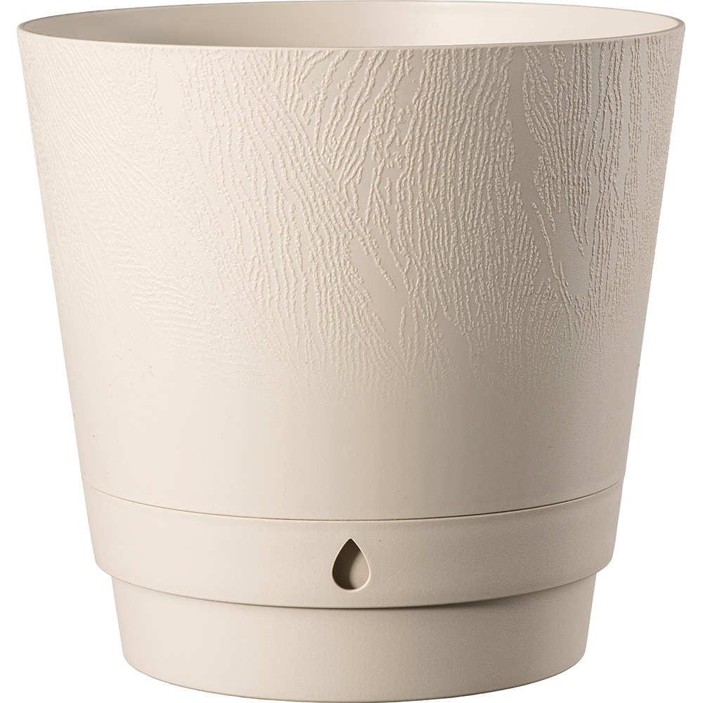 Ghiveci plante DEROMA Dune Pot, D22 cm, plastic, gri
