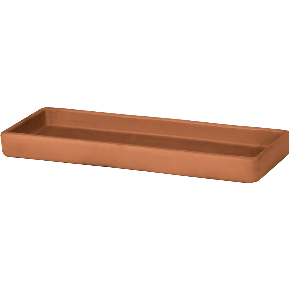 Suport jardiniera DEROMA, 48.2 x 17.1 x 4.5 cm, maro