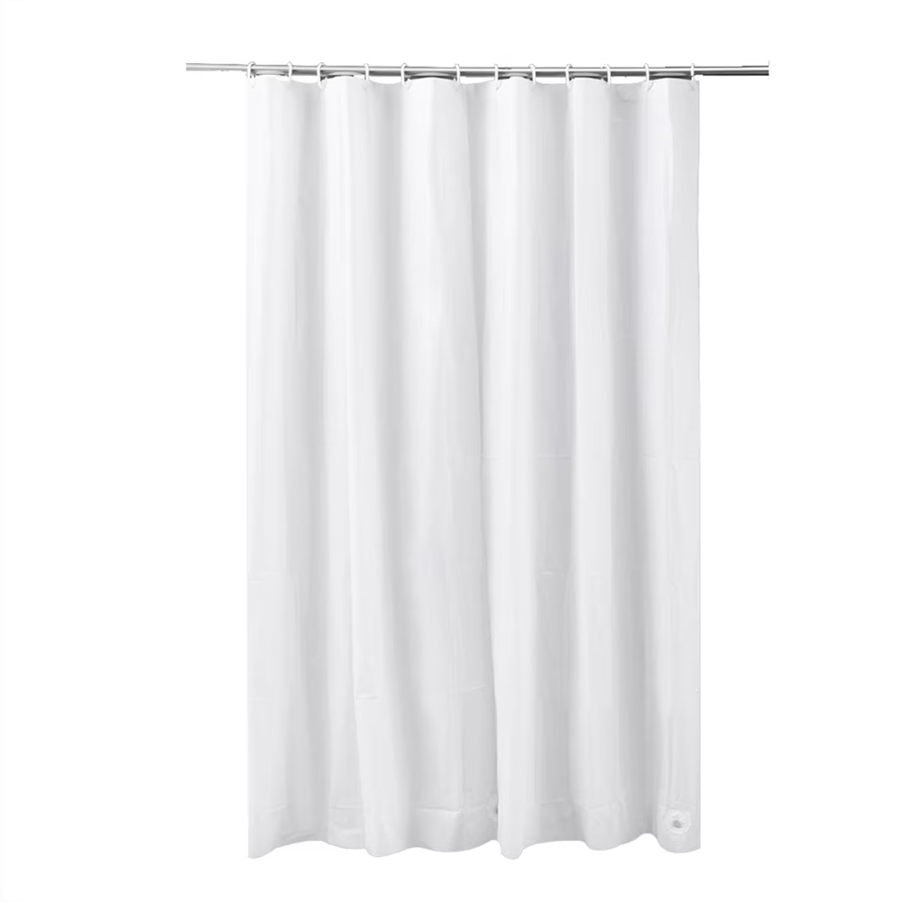 Perdea dus FRANDIS 195092, PEVA, 180 x 200 cm, alb