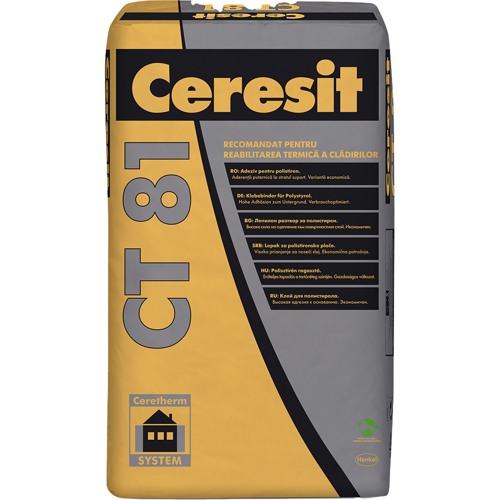 Mortar adeziv CERESIT CT 81, 25 kg