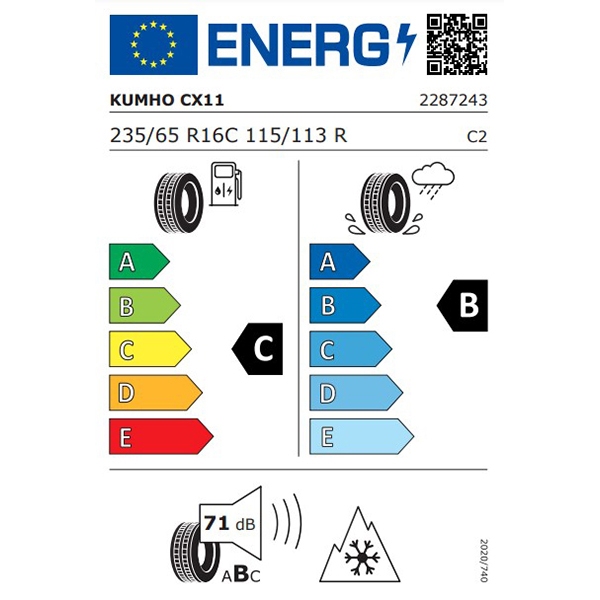 Anvelopa all season KUMHO PorTran CX11 235/65R16C 115/113R