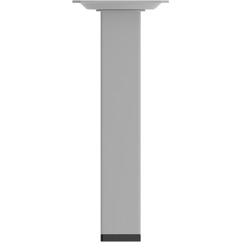 Picior mobila 400, otel, 15 cm, gri