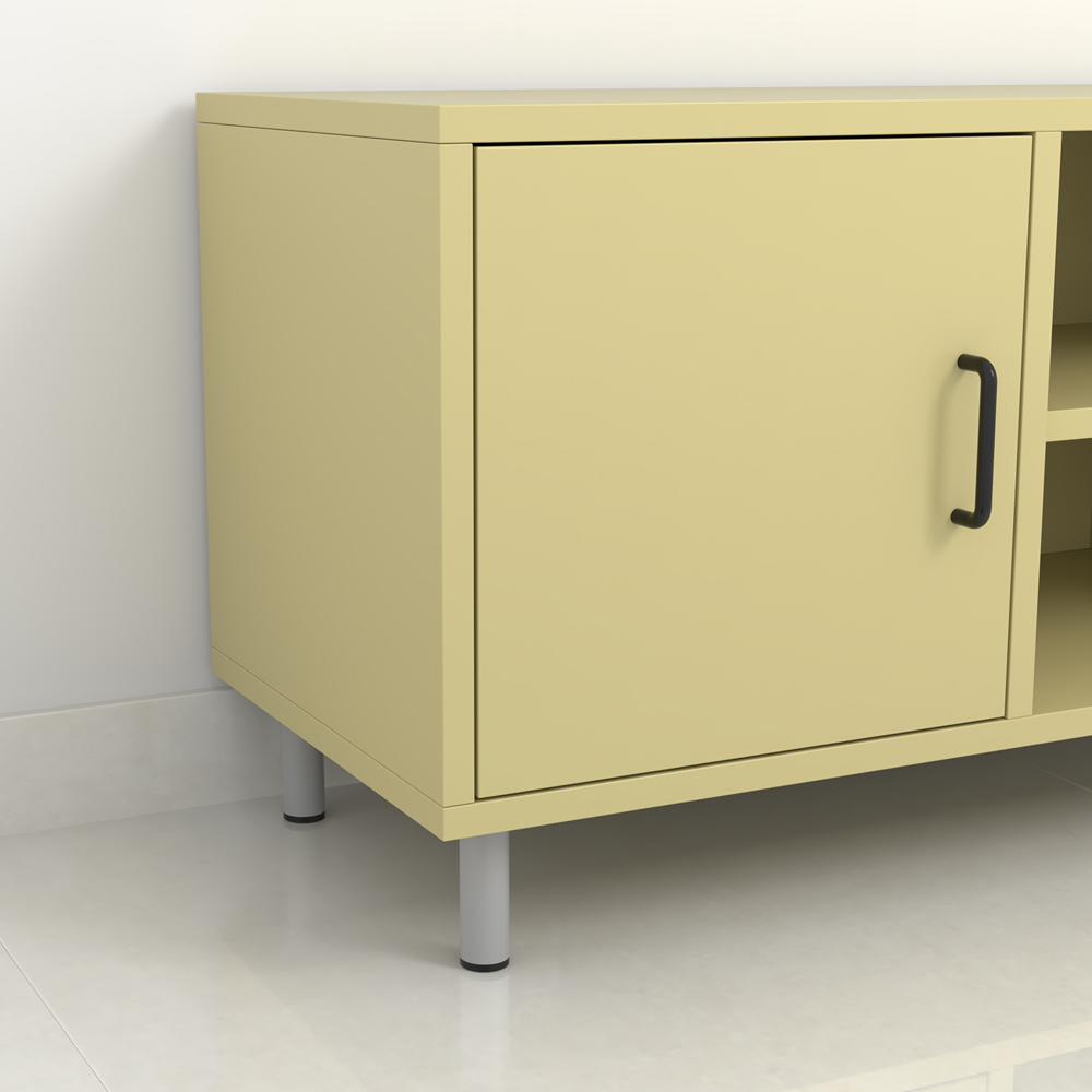Picior mobila 401, otel, 10 cm, gri