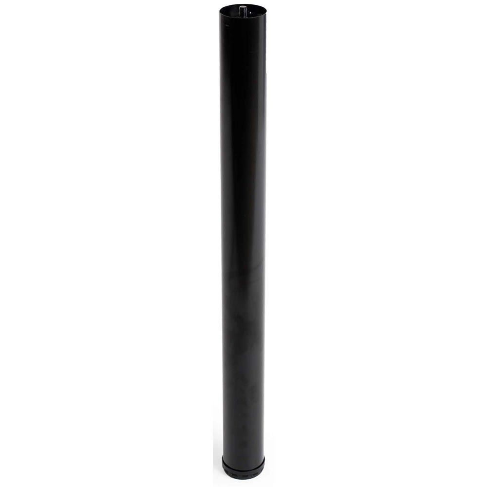 Picior mobila 401G, otel, 71 cm, negru