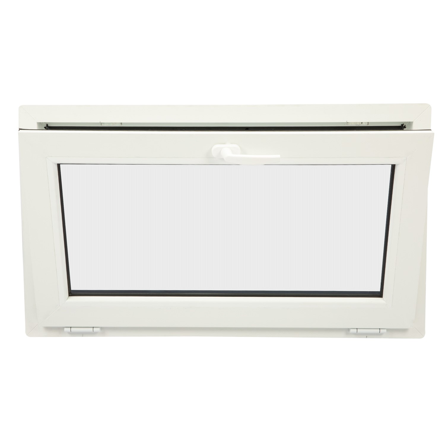 Fereastra termopan FENSTERWELT, PVC, 4 camere, 96 x 56 cm, deschidere oscilanta in jos, alb