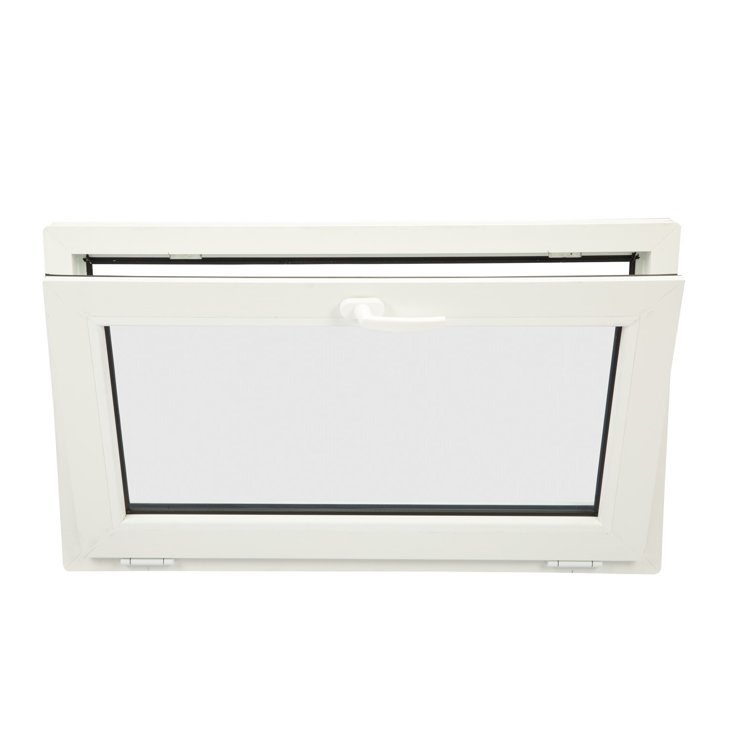 Fereastra termopan FENSTERWELT, PVC, 4 camere, 96 x 56 cm, deschidere oscilanta in jos, alb