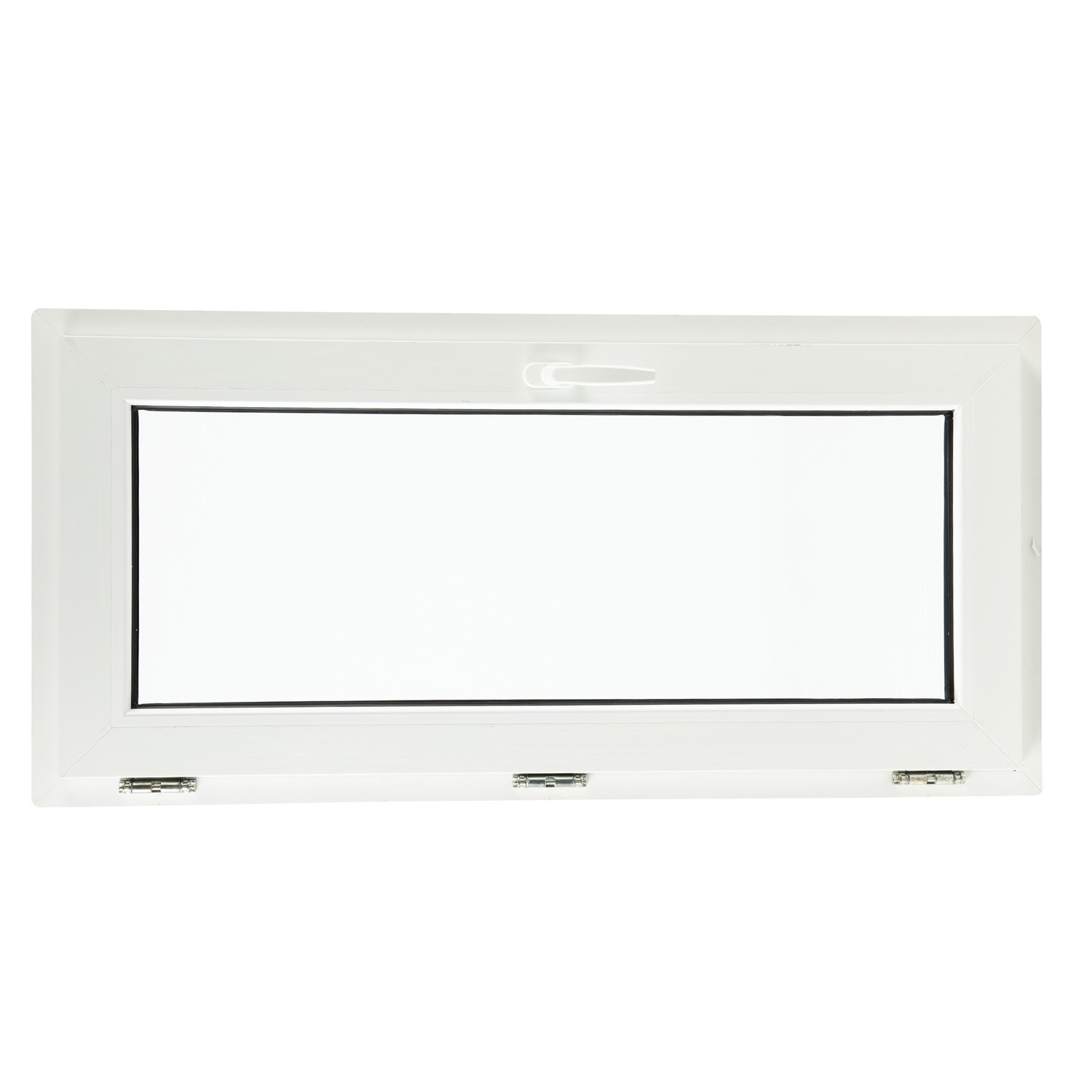 Fereastra termopan FENSTERWELT, PVC, 4 camere, 116 x 56 cm, deschidere oscilanta in jos, alb