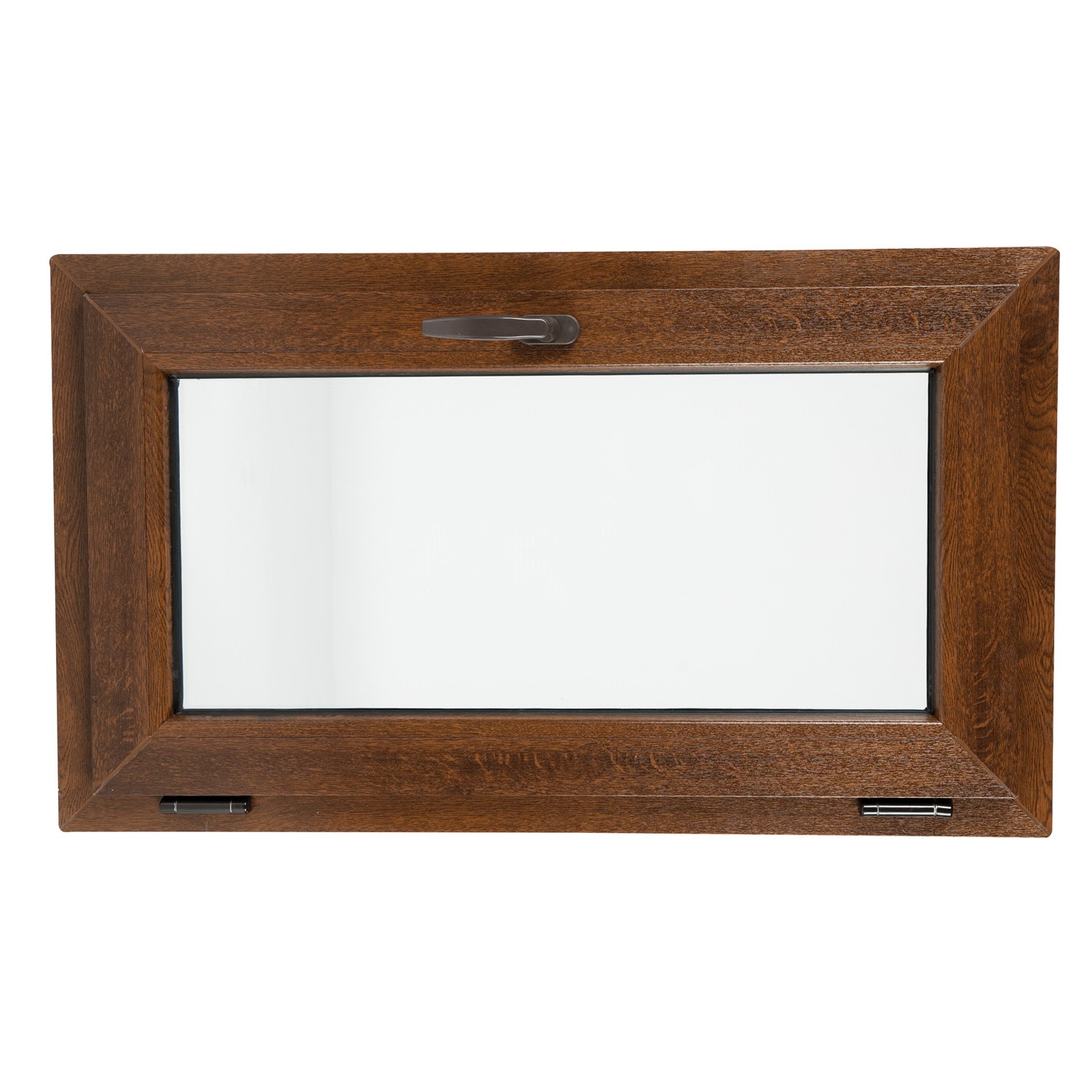 Fereastra termopan FENSTERWELT, PVC, 6 camere, 96 x 56 cm, deschidere oscilanta in jos, nuc