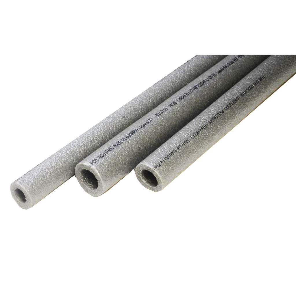 Tub izolatie PE, 9 x 18mm, 2m, gri