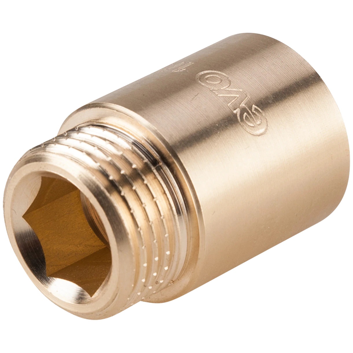 Prelungitor SONTEC, interior-exterior, 60mm x 1/2", alama, auriu
