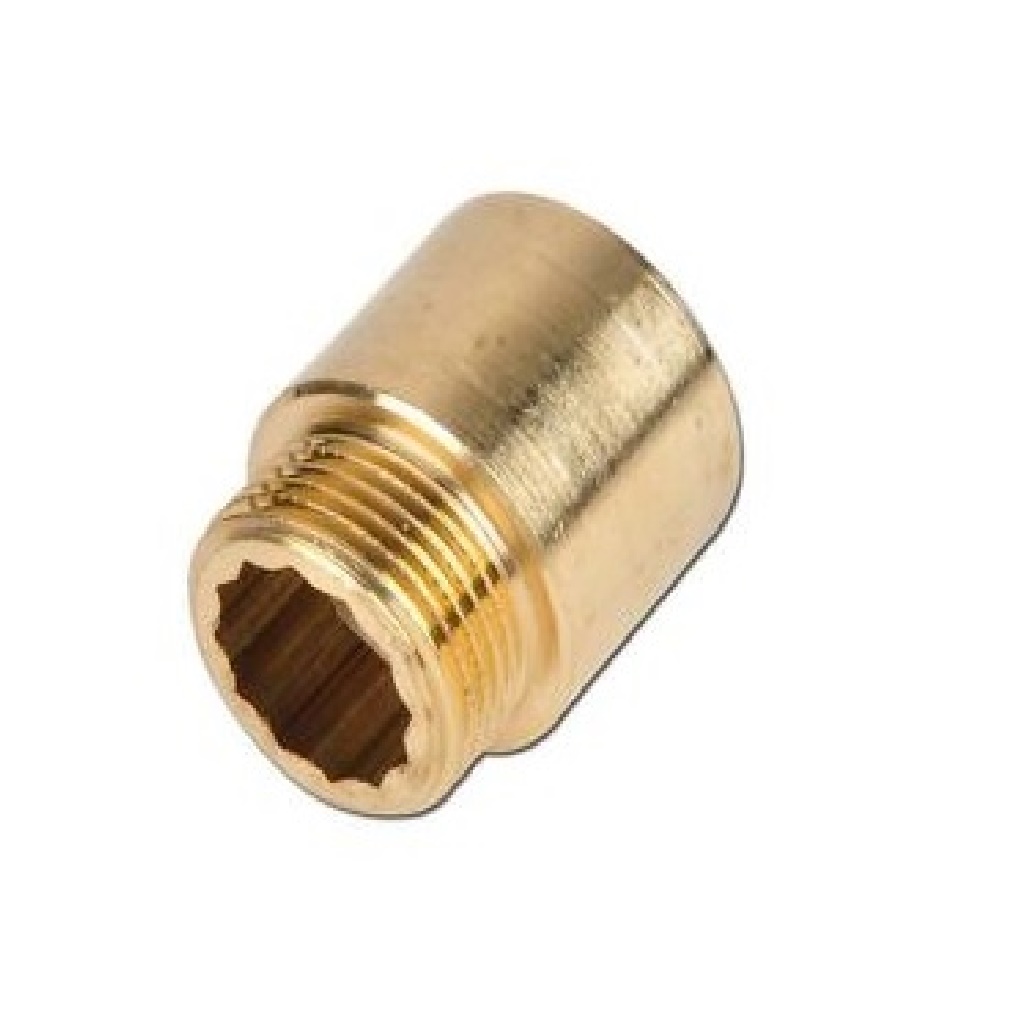 Prelungitor SONTEC, interior-exterior, 10mm x 3/4", alama, auriu
